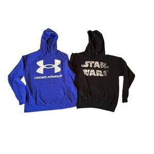 Underarmour Disney Hanes star wars Sweatshirt Shirt S M Mens